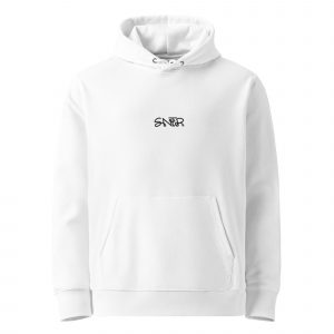 SNTR mid Hoodie white