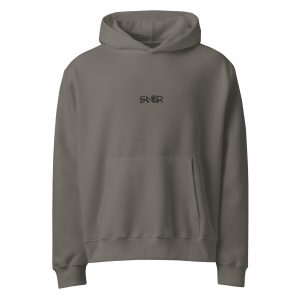SNTR mid design Oversized Hoodie