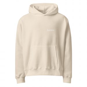 Oversized Hoodie Sentiero left