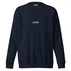 SNTR design mid black pullover