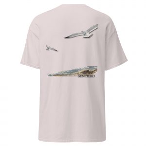 Backprint Möwenflug